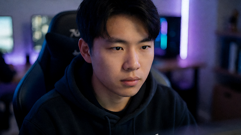DOTA2国际邀请赛小组赛选手专注比赛特写